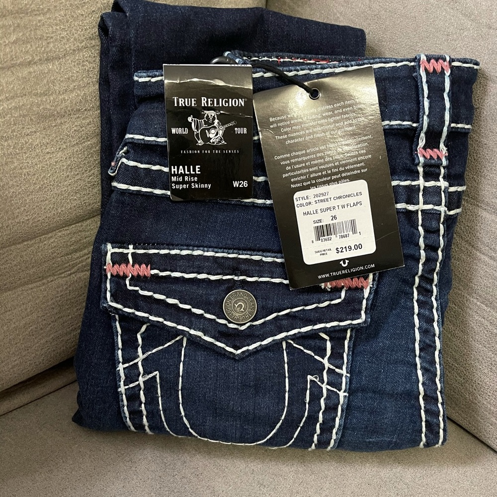 True Religion skinny jeans